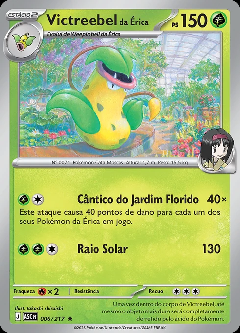 Erika's Victreebel, ME2.5 006/217, Rara