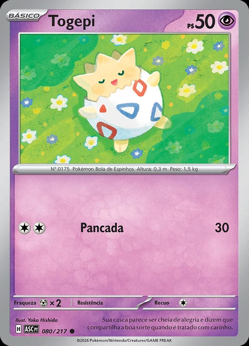 Togepi, ME2.5 080/217, Comum