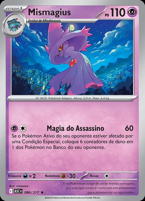 Mismagius, ME2.5 086/217, Rara