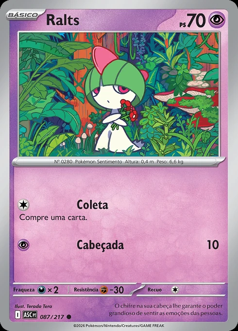 Ralts, ME2.5 087/217, Comum