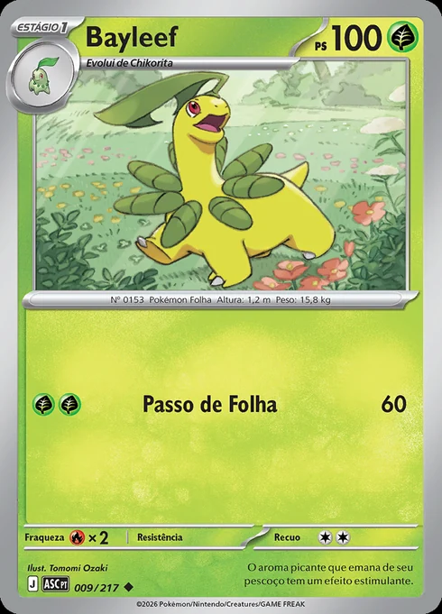 Bayleef, ME2.5 009/217, Incomum