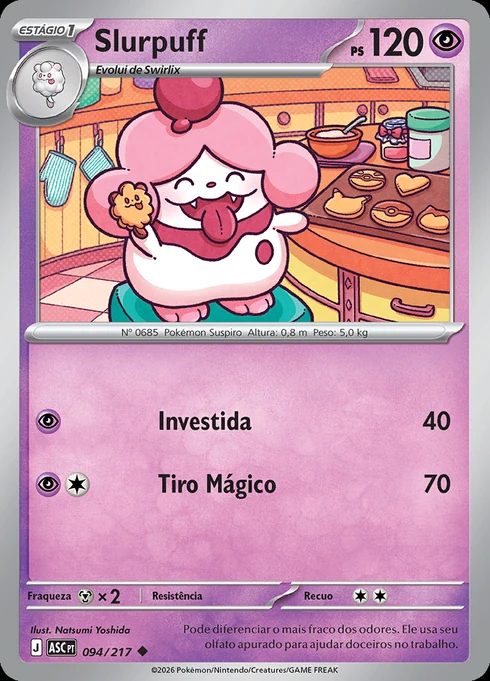 Slurpuff, ME2.5 094/217, Incomum