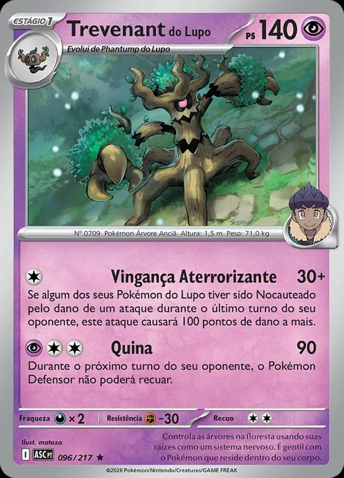 Hop's Trevenant, ME2.5 096/217, Rara