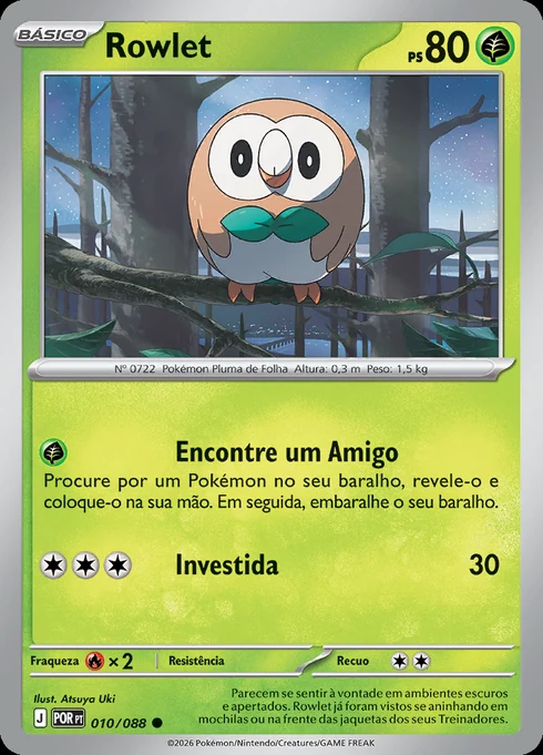 Rowlet, ME03 010/088, Comum