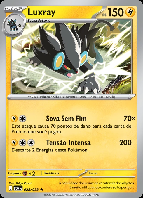 Luxray, ME03 028/088, Rara