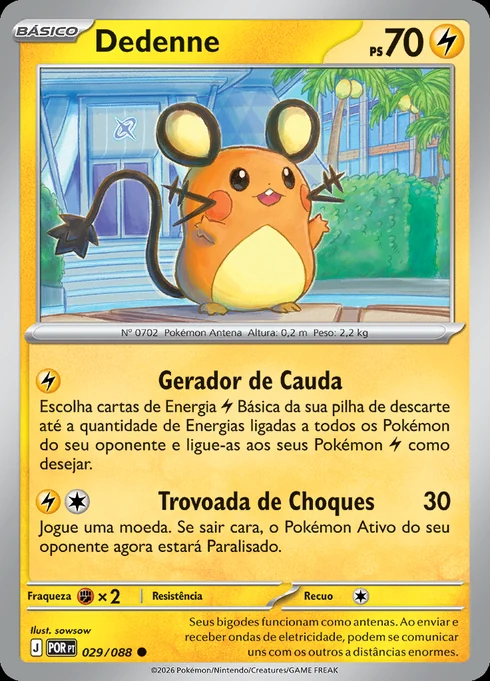Dedenne, ME03 029/088, Comum