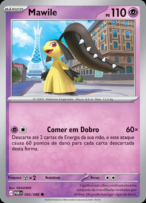 Mawile, ME03 032/088, Comum