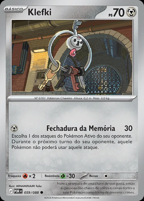 Klefki, ME03 059/088, Comum