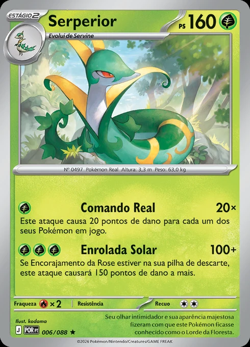 Serperior, ME03 006/088, Rara