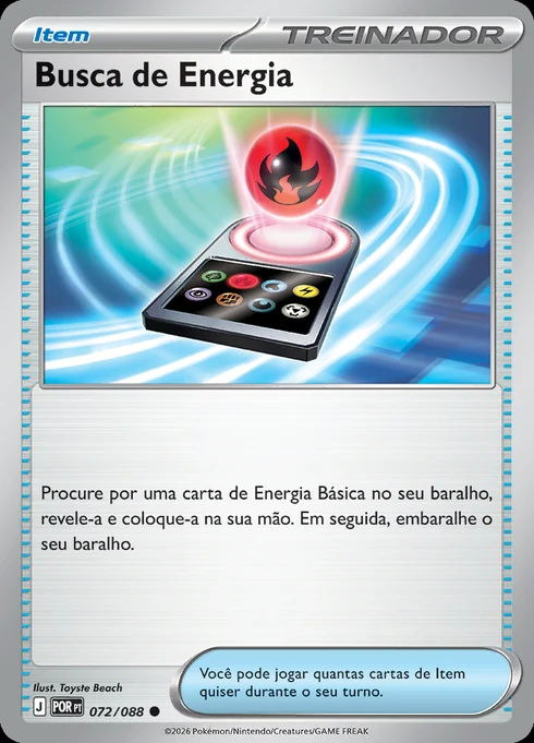 Energy Search, ME03 072/088, Comum