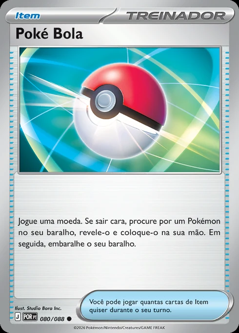 Poké Ball, ME03 080/088, Comum