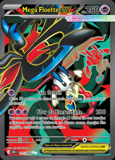 Mega Floette ex, ME04 101/086, Ultra Rara