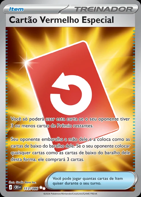 Special Red Card, ME04 113/086, Ultra Rara
