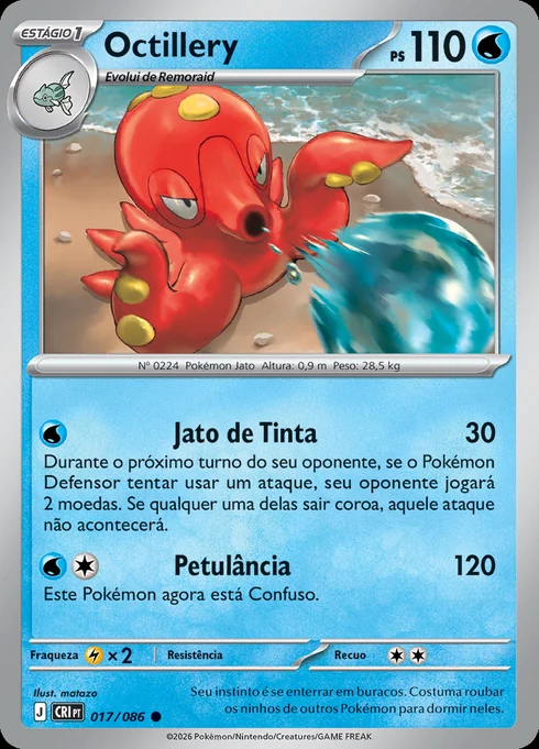 Octillery, ME04 017/086, Comum