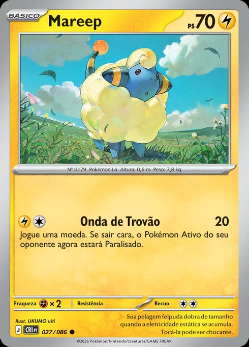 Mareep, ME04 027/086, Comum