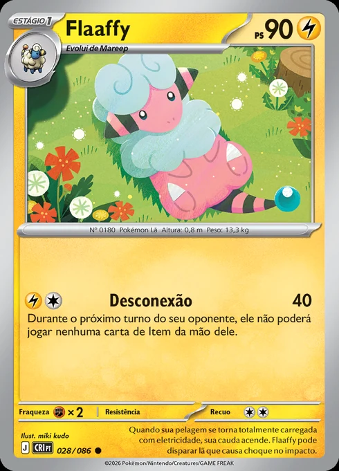 Flaaffy, ME04 028/086, Comum
