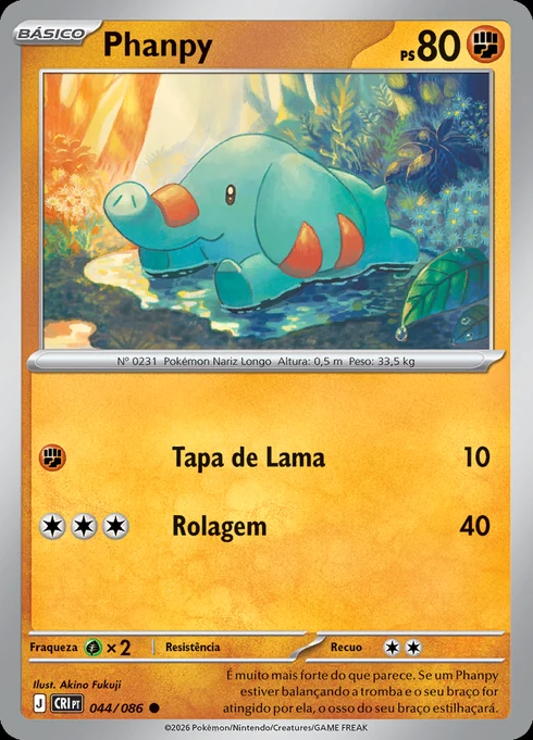 Phanpy, ME04 044/086, Comum