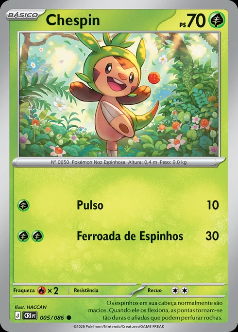 Chespin, ME04 005/086, Comum