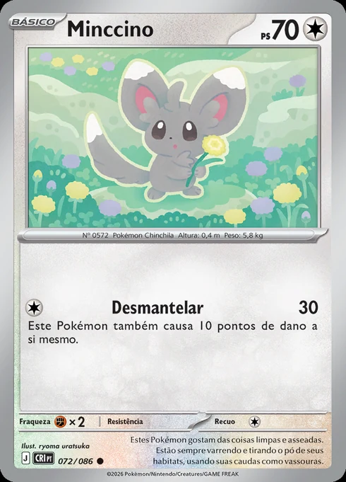 Minccino, ME04 072/086, Comum