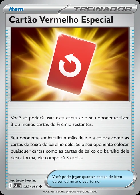 Special Red Card, ME04 082/086, Incomum