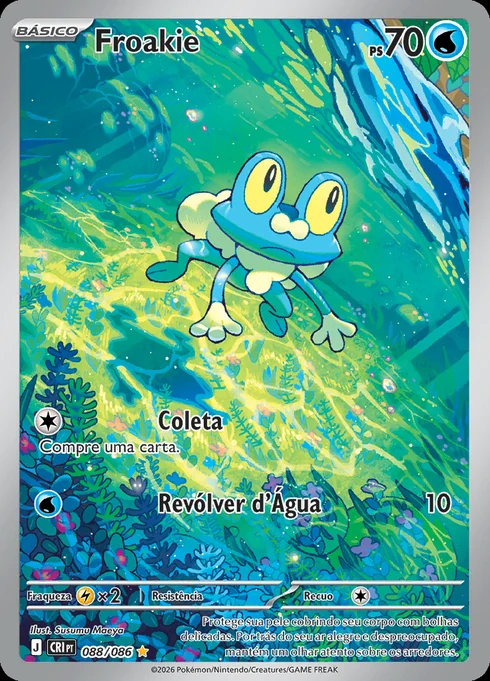Froakie, ME04 088/086, Rara Ilustração