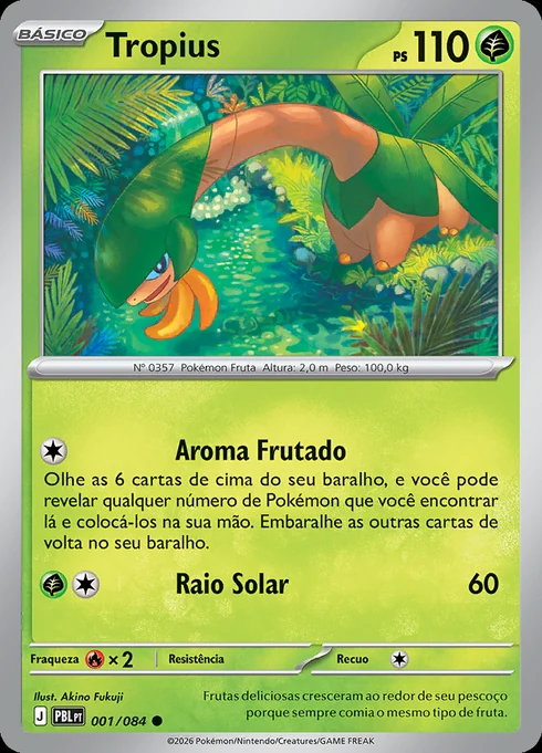 Tropius, ME05 001/084, Comum
