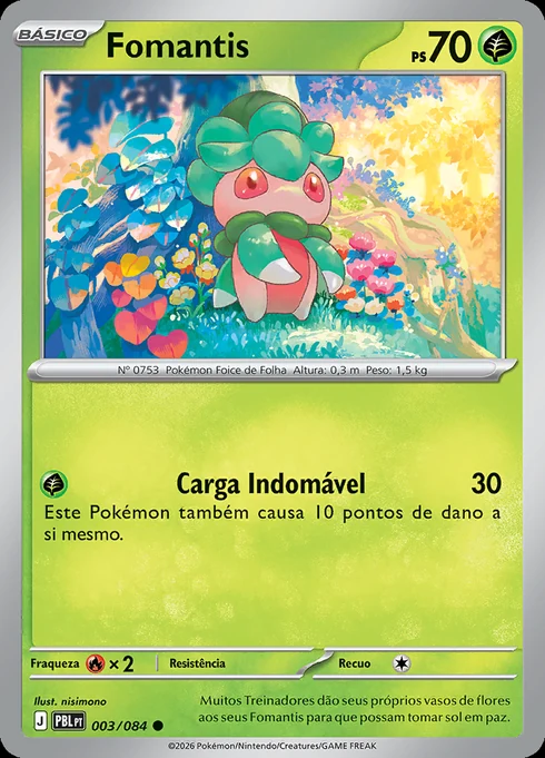 Fomantis, ME05 003/084, Comum