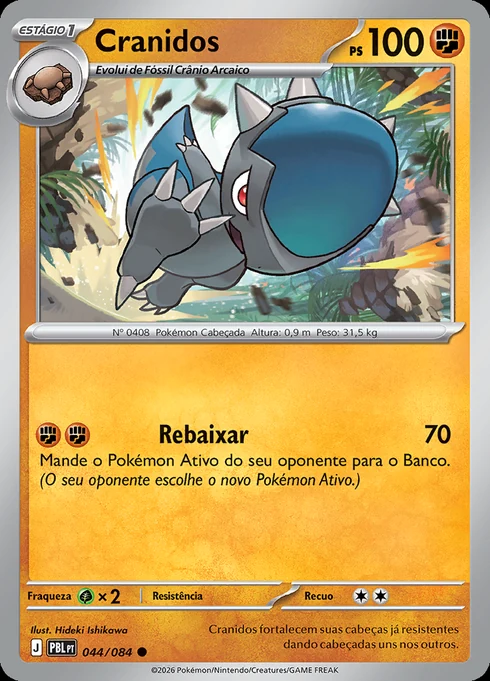 Cranidos, ME05 044/084, Comum