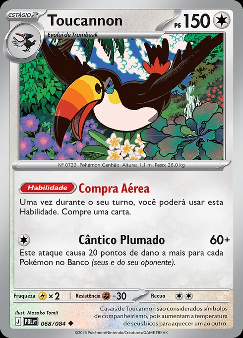 Toucannon, ME05 068/084, Incomum