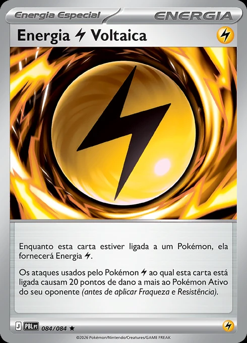 Voltaic Lightning Energy, ME05 084/084, Rara