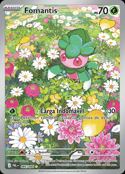 Fomantis, ME05 085/084, Rara Ilustração